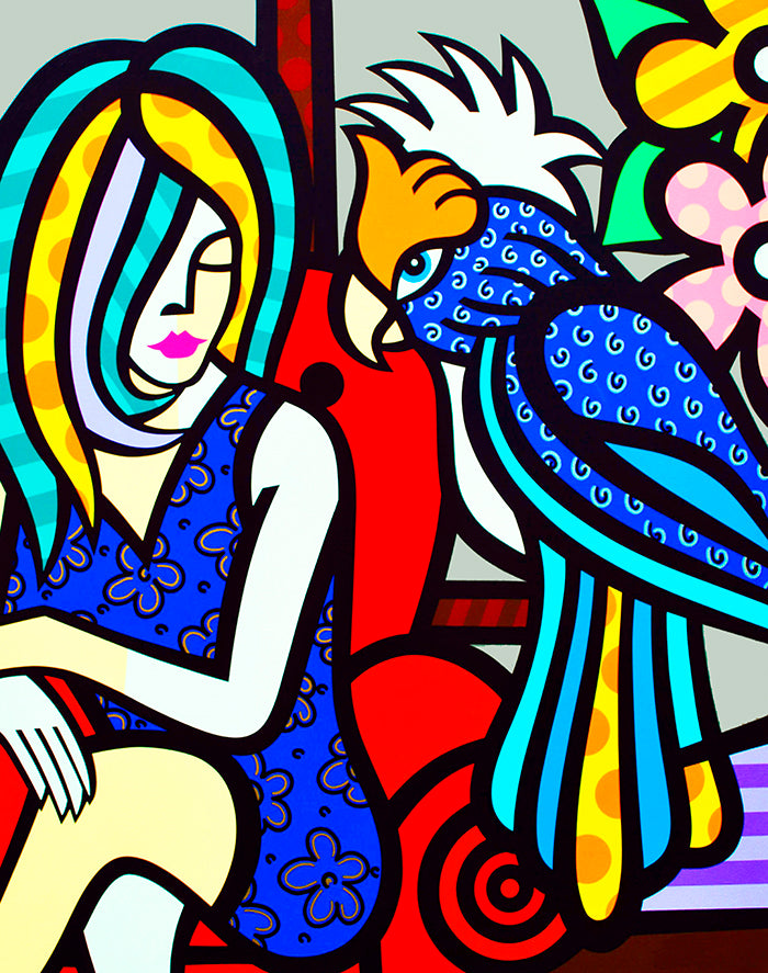 Girl and Bird